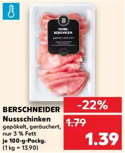 Kaufland Berschneider nussschinken Angebot