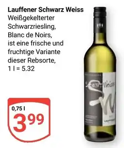 Globus Lauffener Schwarz Weiss Angebot