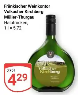 Globus Fränkischer Weinkontor Volkacher Kirchberg Angebot