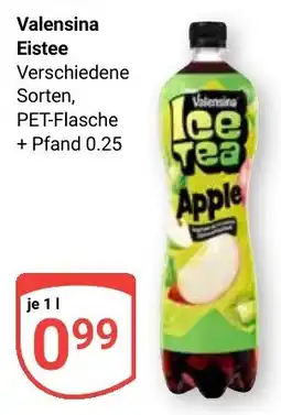 Globus Valensina Ice Tea Apple Angebot