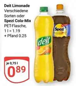 Globus Deit Limonade Angebot