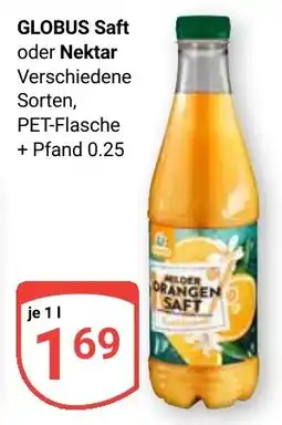 Globus GLOBUS Saft oder Nektar Angebot