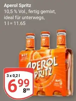 Globus Aperol Spritz Angebot