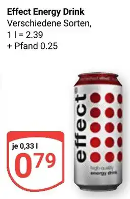 Globus Effect Energy Drink Angebot