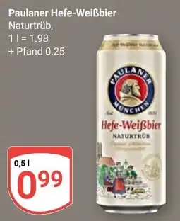 Globus Paulaner Hefe-Weißbier Naturtrüb Angebot