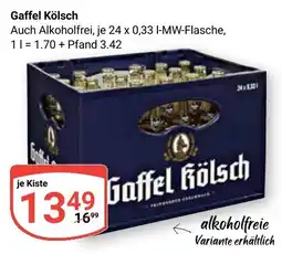Globus Gaffel Kölsch Angebot