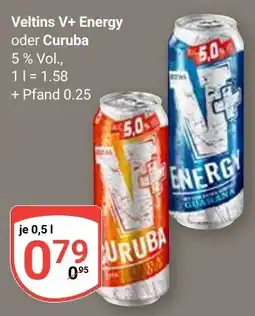 Globus Veltins V+ Energy oder Curuba Angebot