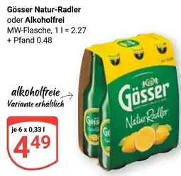 Globus Gösser Natur-Radler Angebot