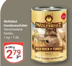 Globus Wolfsblut Hundennassfutter Angebot
