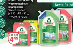 Globus Frosch Waschmittel Angebot