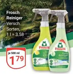 Globus Frosch Reiniger Angebot