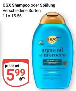 Globus OGX argan oil of morocco Shampoo Angebot