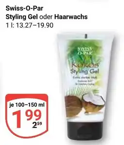 Globus Swiss-O-Par Kokos Styling Gel Angebot