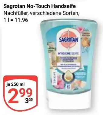 Globus Sagrotan No-Touch Handseife Angebot
