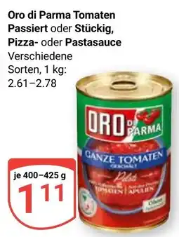 Globus Oro di Parma Tomaten Angebot