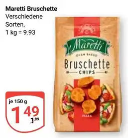 Globus Maretti Bruschette Angebot