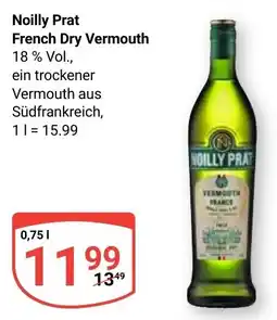 Globus Noilly Prat French Dry Vermouth Angebot