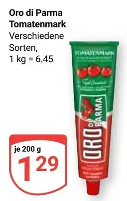 Globus Oro di Parma Tomatenmark Angebot