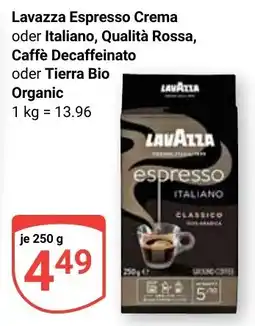 Globus Lavazza Espresso Italiano Angebot