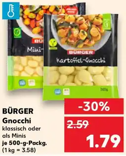 Kaufland Bürger gnocchi Angebot