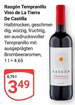 Globus Rasgón Tempranillo Angebot