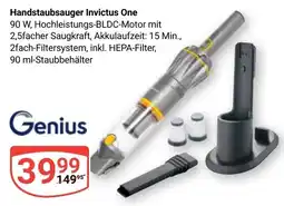 Globus Genius Handstaubsauger Invictus One Angebot