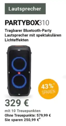 Globus JBL Partybox310 Angebot