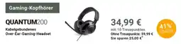 Globus JBL QUANTUM200 Kabelgebundenes Over-Ear-Gaming-Headset Angebot