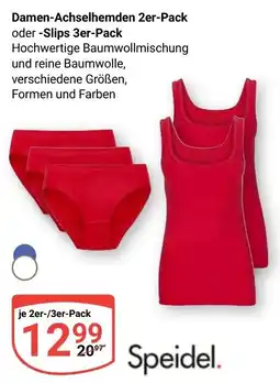 Globus Damen-Achselhemden/-Slips Speidel Angebot