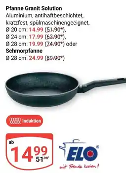 Globus ELO Pfanne Granit Solution Angebot