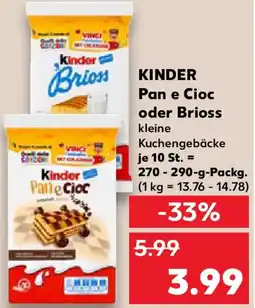Kaufland Kinder Pan e Cioc oder Brioss Angebot