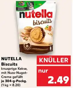 Kaufland Nutella biscuits Angebot