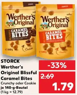 Kaufland Storck werther's original blissful caramel bites Angebot