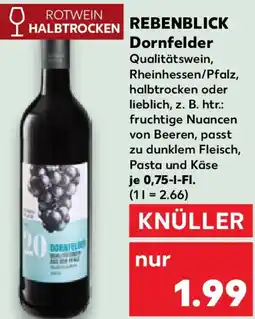 Kaufland Rebenblick dornfelder Angebot