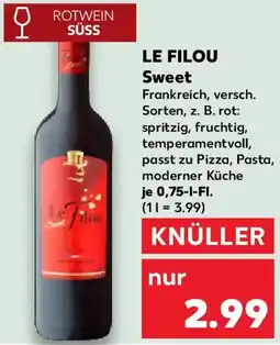 Kaufland Le filou sweet Angebot
