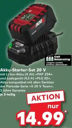 Kaufland Akku-Starter-Set 20 V Angebot