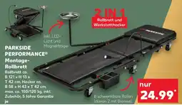 Kaufland Parkside performance montage rollbrett Angebot