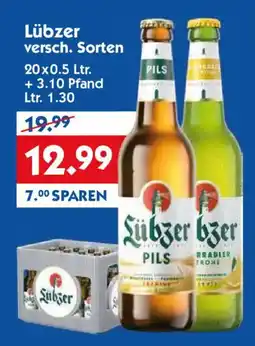 Hol'ab Getränkemarkt Lübzer Sorten Angebot