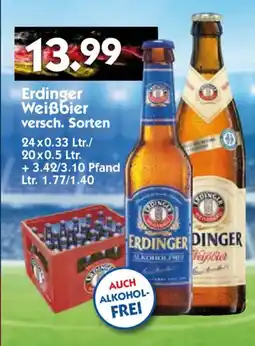 Hol'ab Getränkemarkt Erdinger Weißbier Angebot