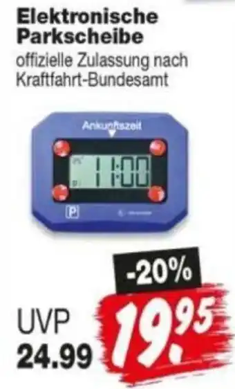Repo Markt Elektronische Parkscheibe Angebot
