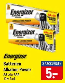 Famila Nord Ost Energizer Batterien Alkaline Power Angebot