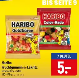 Famila Nord Ost Haribo Fruchtgummi oder Lakritz Angebot