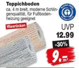 Repo Markt Teppichboden Vliesrückchen Angebot