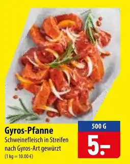Famila Nord Ost Gyros-Pfanne Angebot
