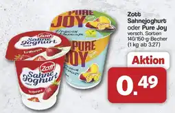 Famila Nord West Zott Sahnejoghurt oder Pure Joy Angebot