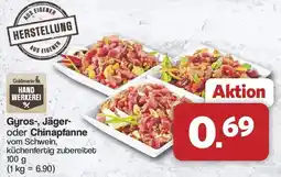 Famila Nord West Goldmarie Jäger- oder Chinapfanne Angebot