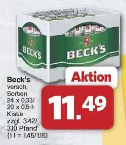 Famila Nord West Beck's Angebot