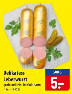 Famila Nord Ost Delikatess Leberwurst Angebot