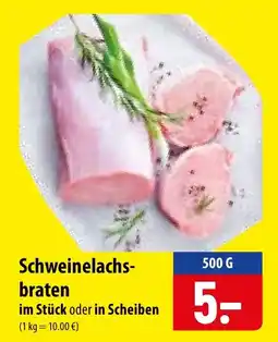 Famila Nord Ost Schweinelachsbraten Angebot