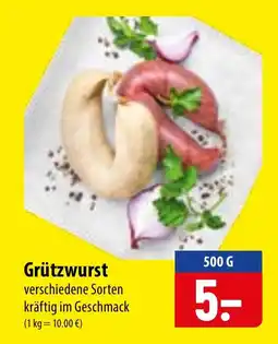 Famila Nord Ost Grützwurst Angebot